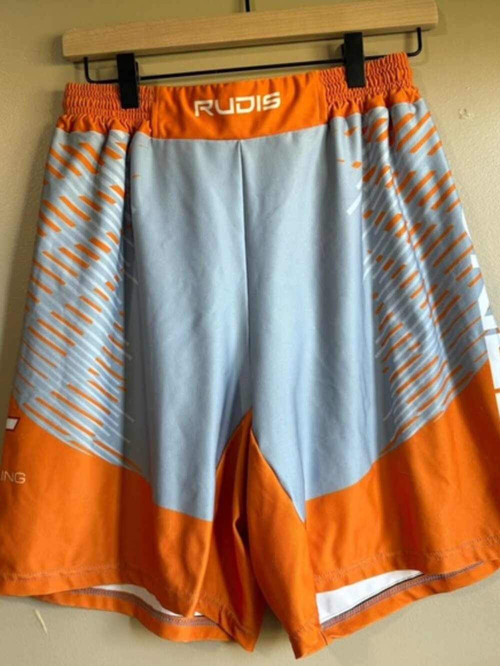 Men's Orange and Gray VT Hokies Rudis Wrestling Shorts